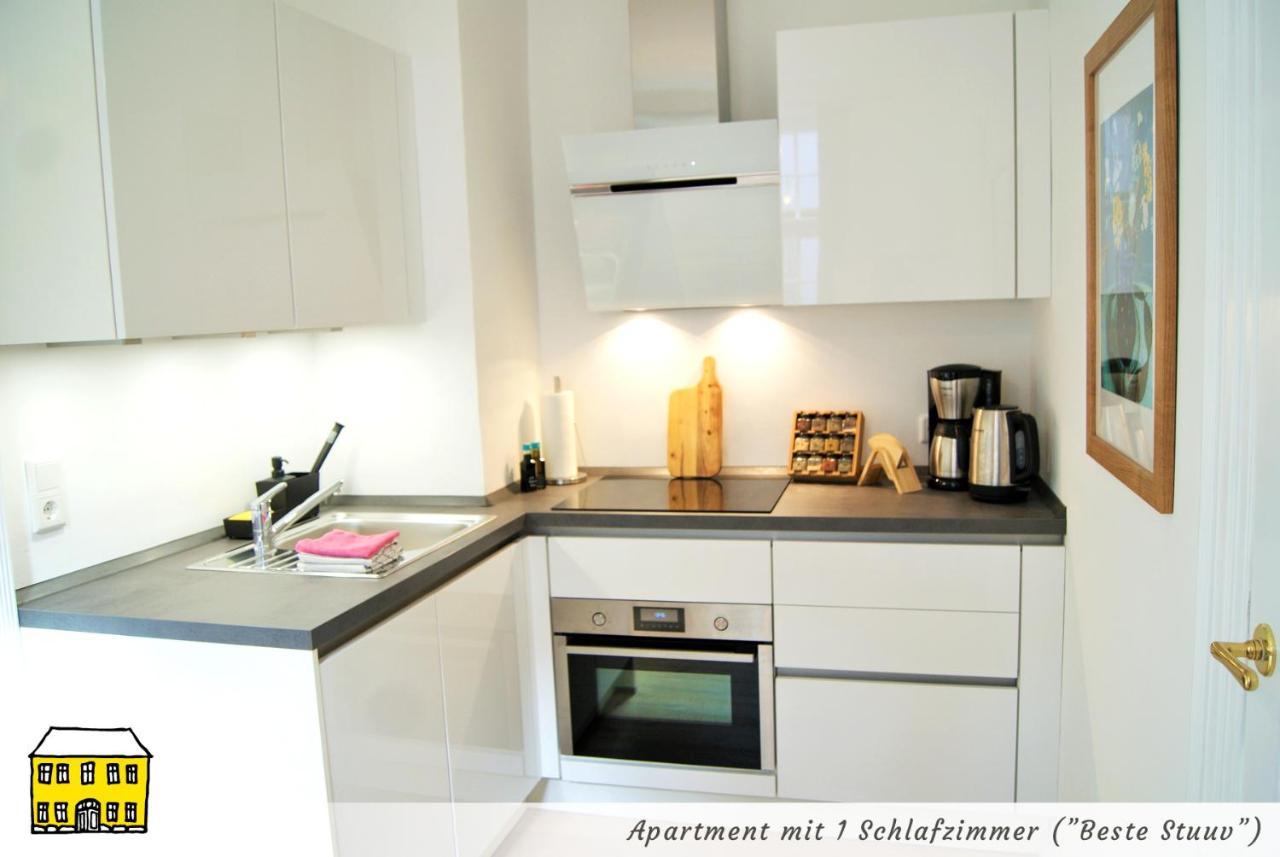 Das Gelbe Haus - Drei Besondere Ferienwohnungen Flensbourg Extérieur photo