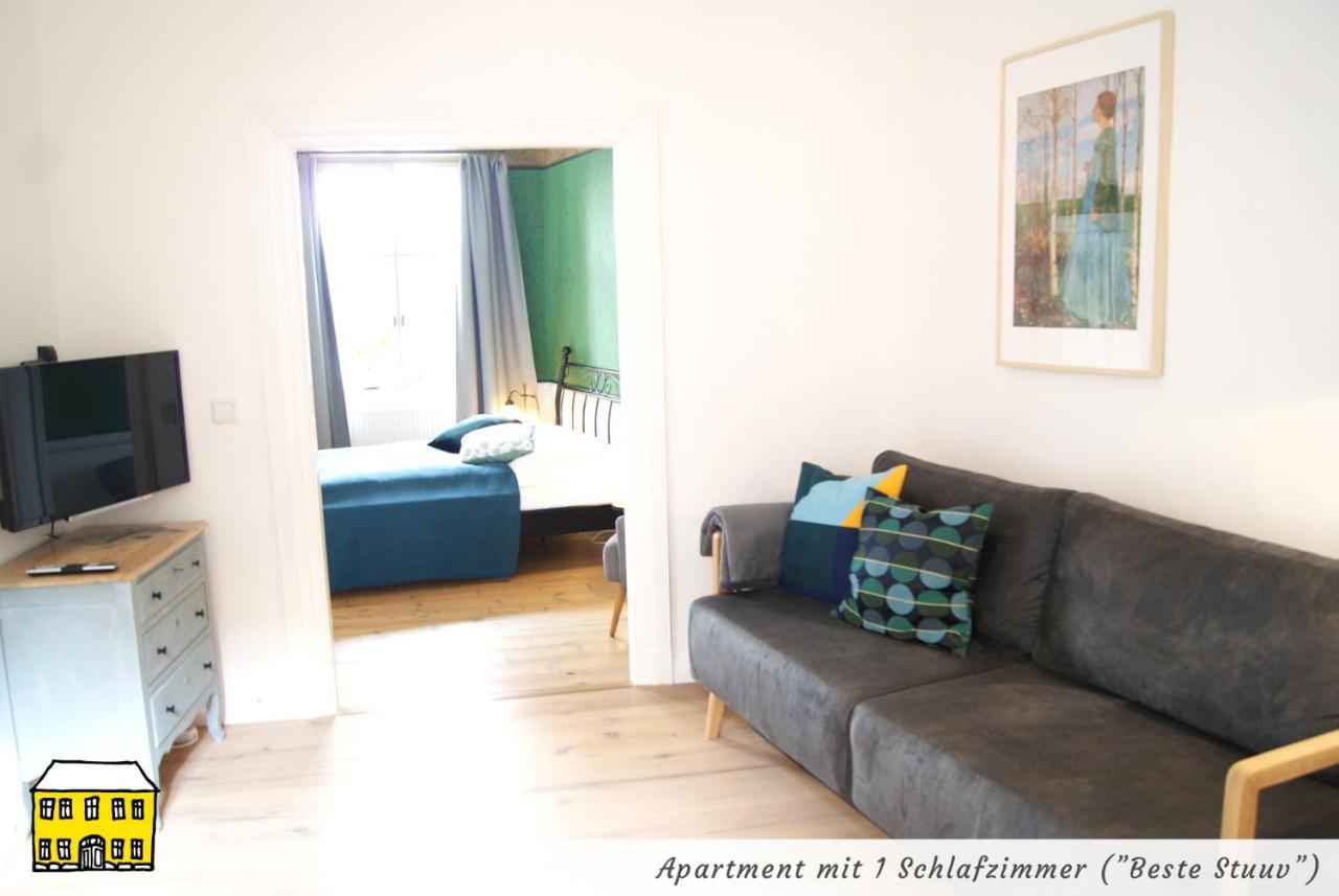 Das Gelbe Haus - Drei Besondere Ferienwohnungen Flensbourg Extérieur photo