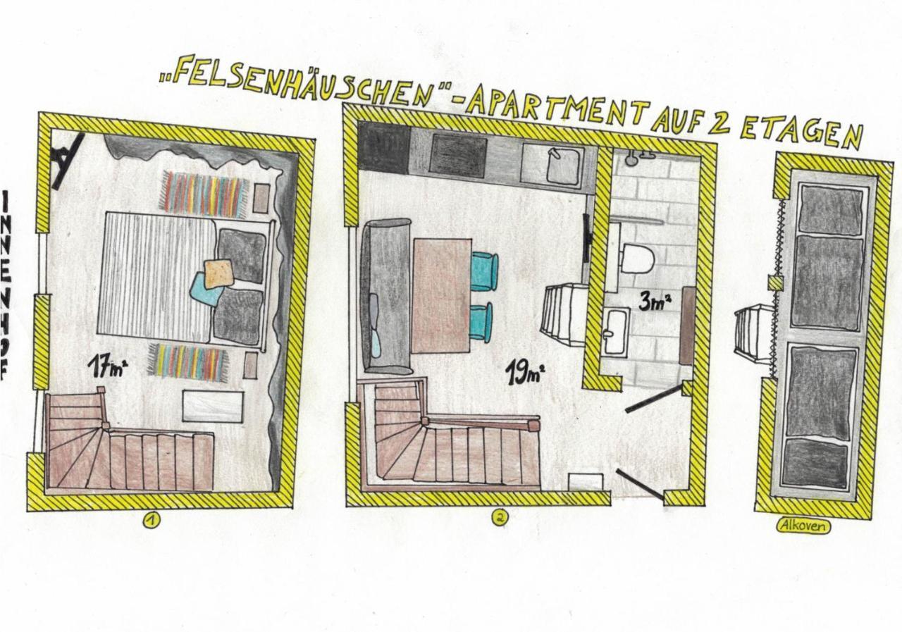 Das Gelbe Haus - Drei Besondere Ferienwohnungen Flensbourg Extérieur photo