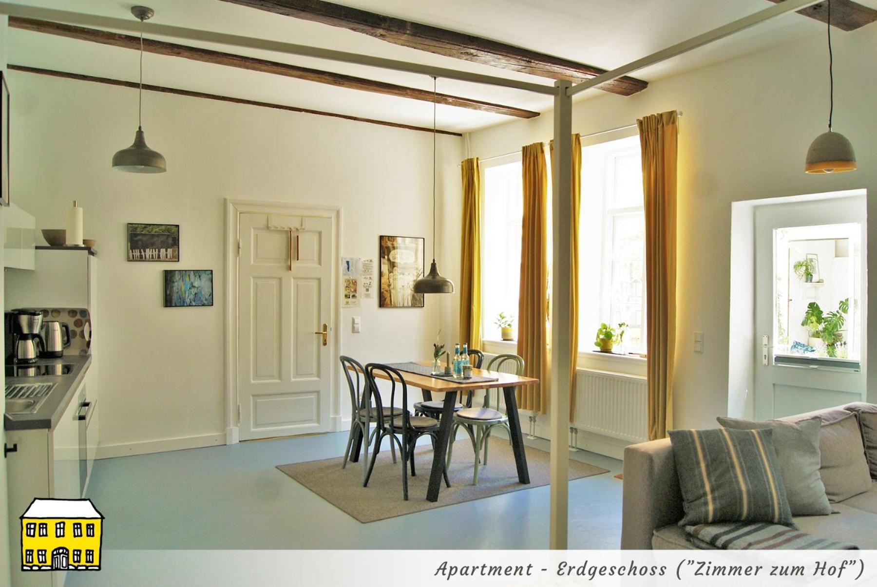 Das Gelbe Haus - Drei Besondere Ferienwohnungen Flensbourg Extérieur photo