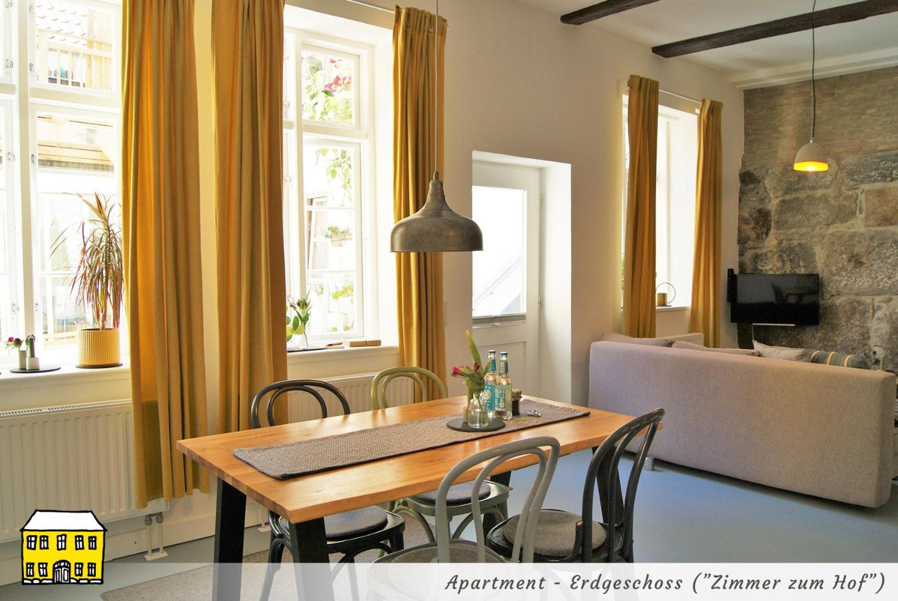 Das Gelbe Haus - Drei Besondere Ferienwohnungen Flensbourg Extérieur photo